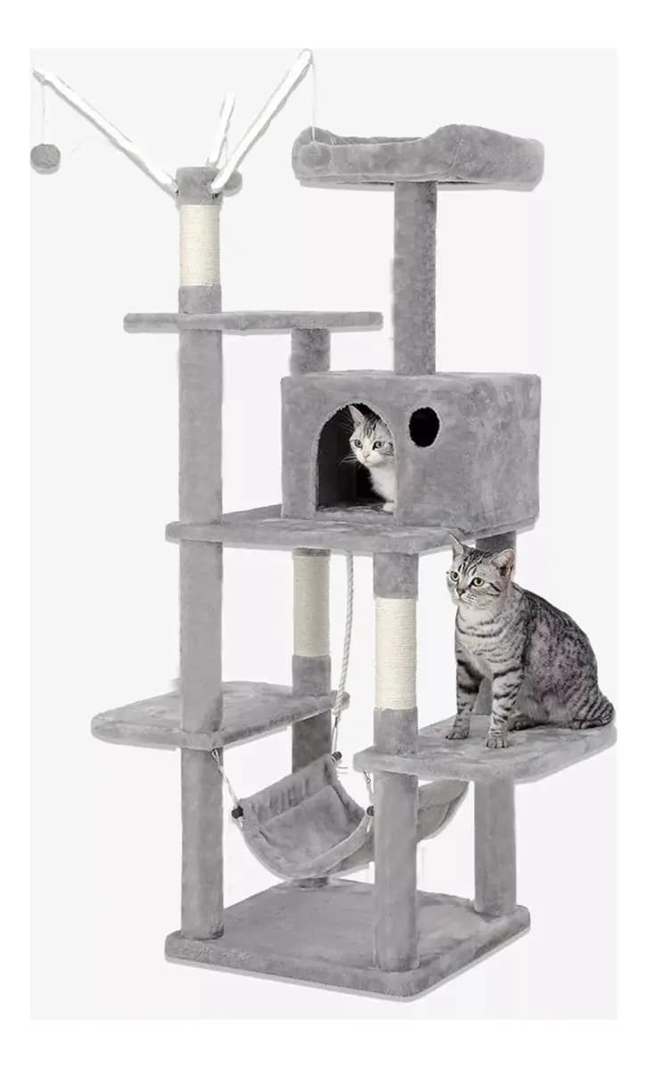 Rascador Super Torre Premium Gimnasio Para Gatos Exigentes