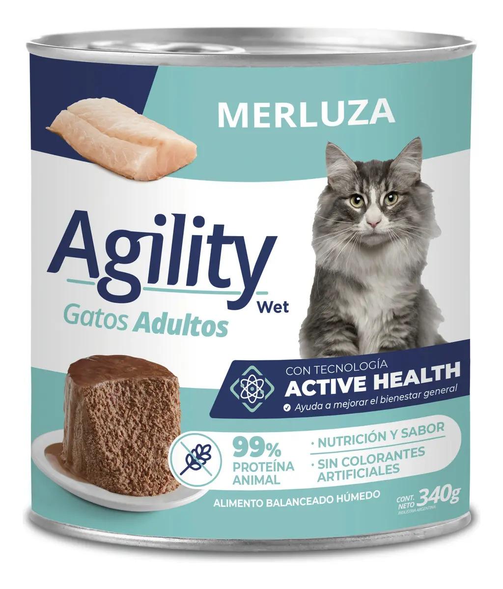 Agility Merluza Gato lata 340gr