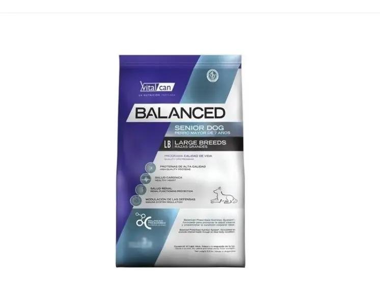 Alimento Vitalcan Balanced Perro adulto para perro senior de raza grande sabor mix de 3 kg 2