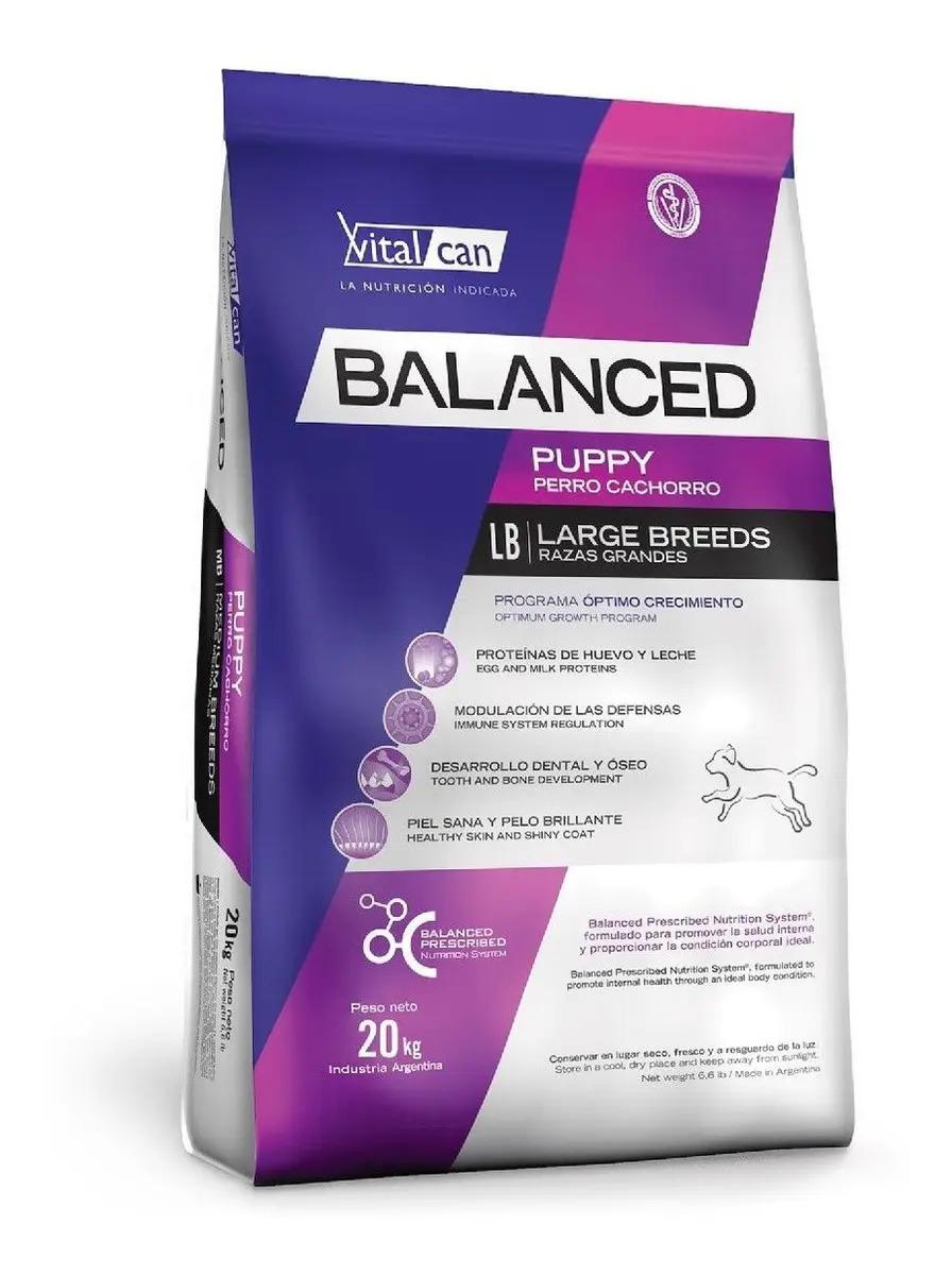 Alimento Balanced Perro Cachorro Raza pequeña para perro cachorro de raza grande sabor mix de 20 kg
