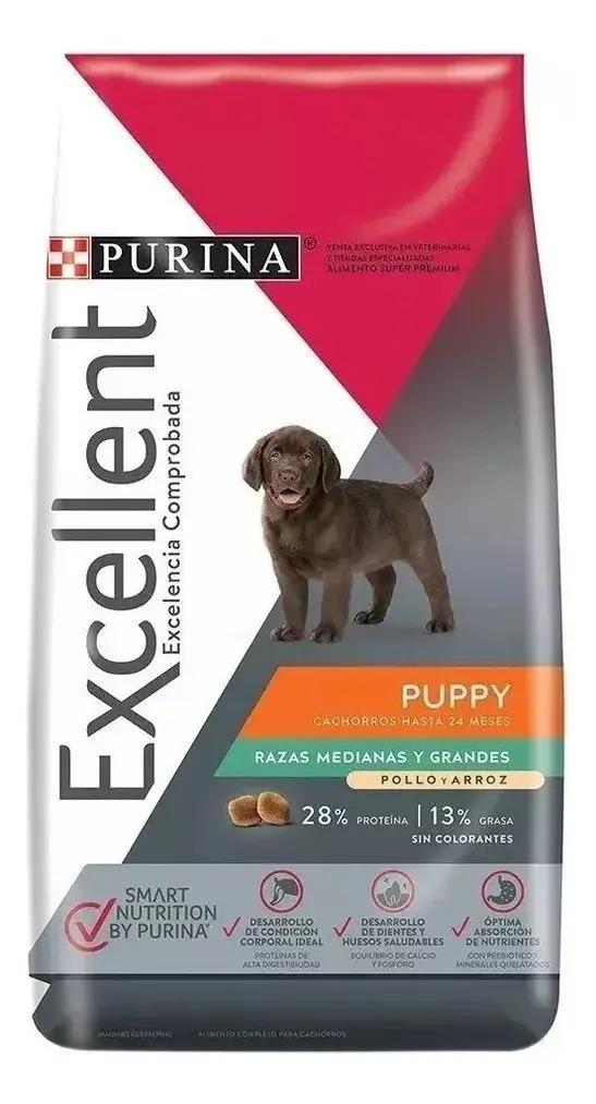 Excellent Puppy Razas Medianas 3 Kg Mascota Food