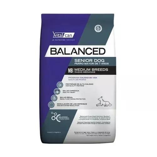 Alimento Vitalcan Balanced Perro adulto para perro senior de raza grande sabor mix de 15 kg 2