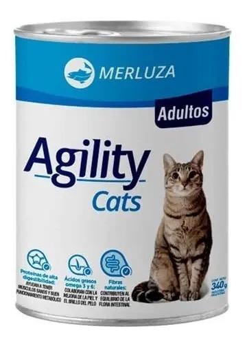 Agility Merluza Gato lata 340gr 2